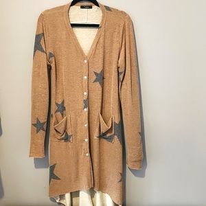 Paolino long cardigan - L